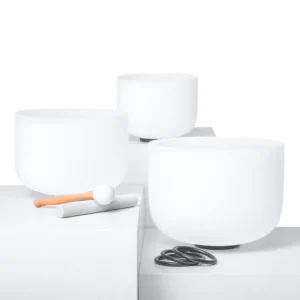 Quartz Crystal Singing Bowls Set