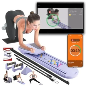 Portable Pilates Reformer Board